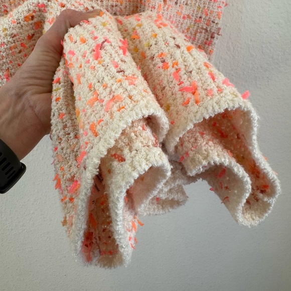 ZARA Tweed Pocket Fluorescent Dress - Picture 11 of 11